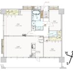 Fukuoka apartment Minami layout